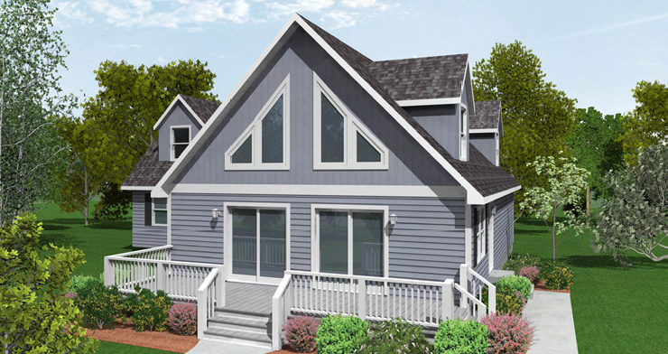 Oasis Homes Bayshore 1.5 Story