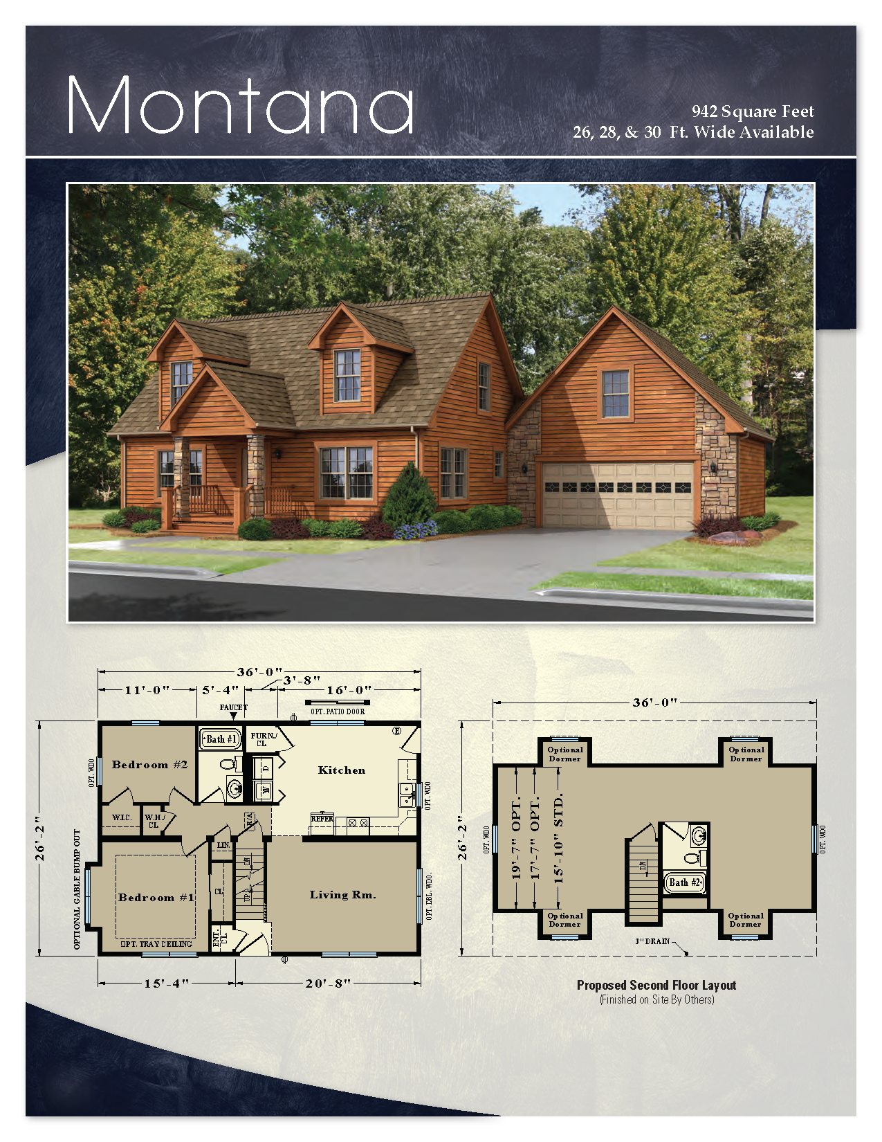 Oasis Homes Montana 1.5 Story