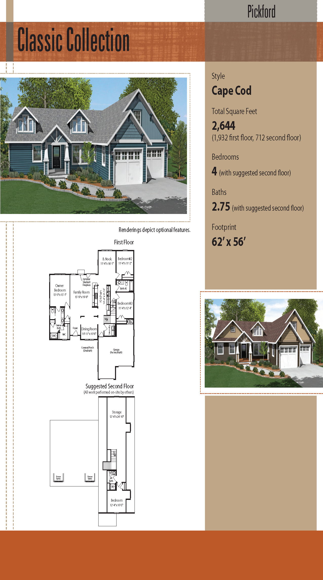 Oasis Homes Pickford 1.5 Story