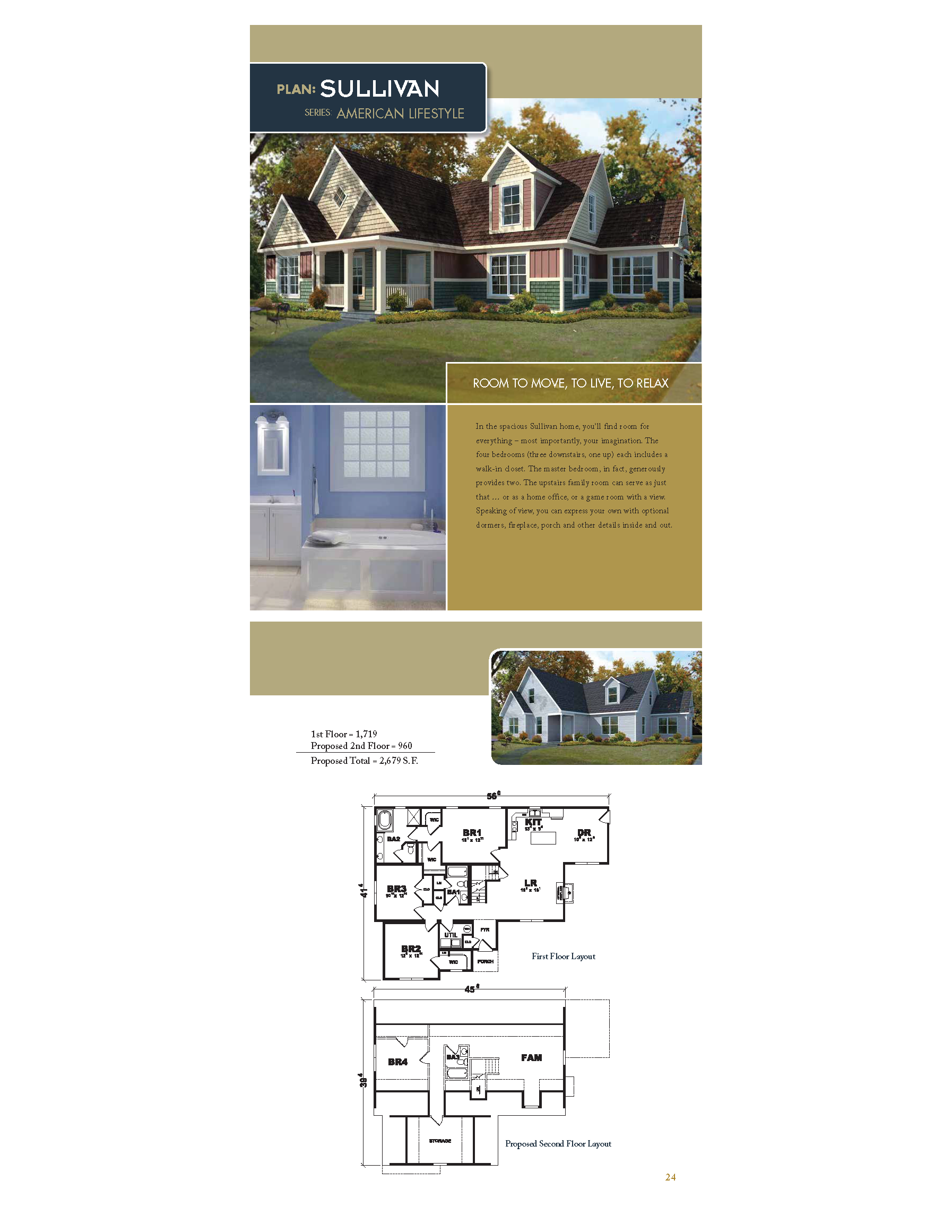 Oasis Homes Sullivan 1.5 Story