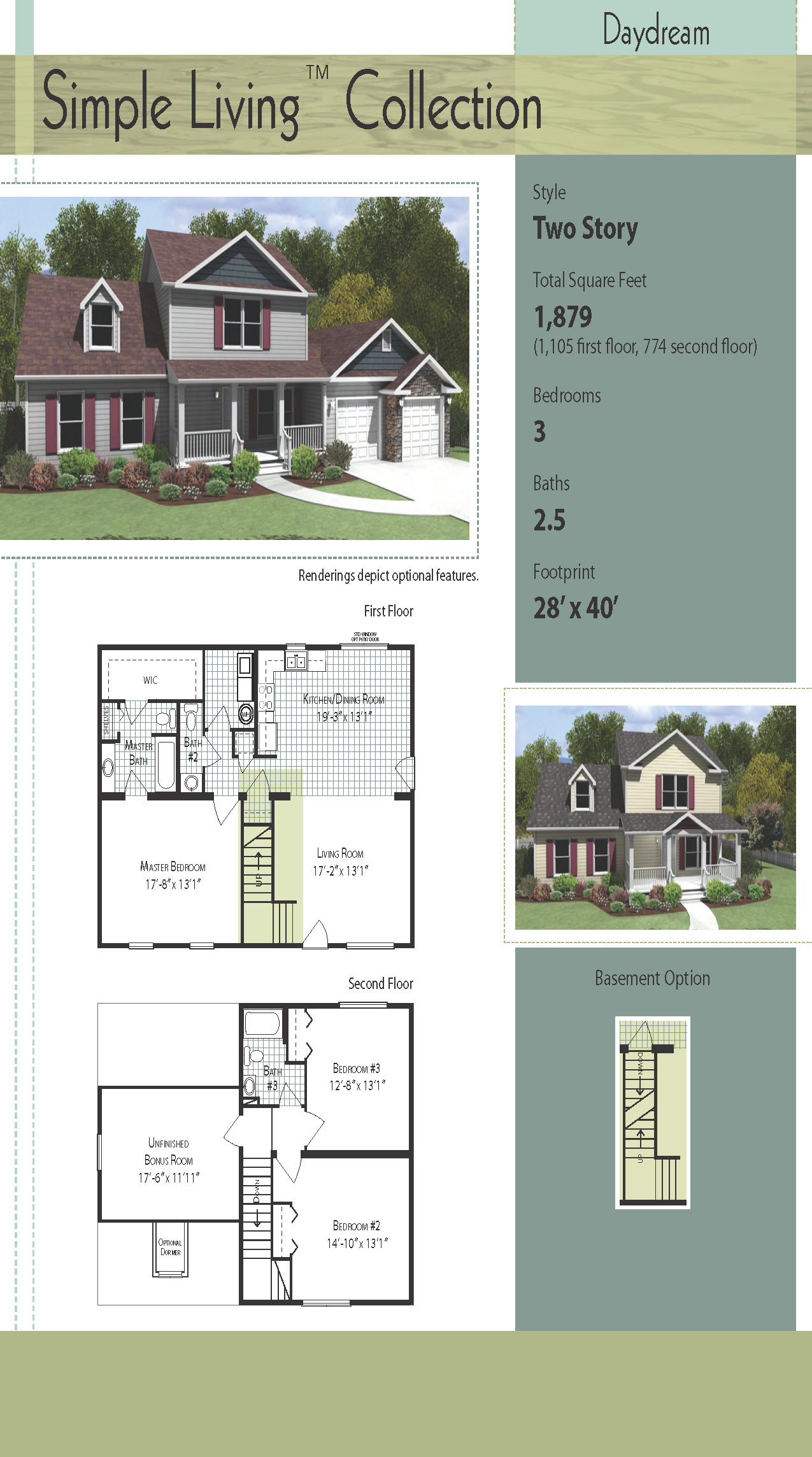 Oasis Homes Daydream 2 Story