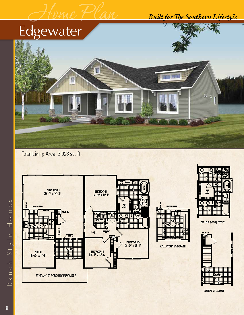 Oasis Homes Edgewater 2 Story