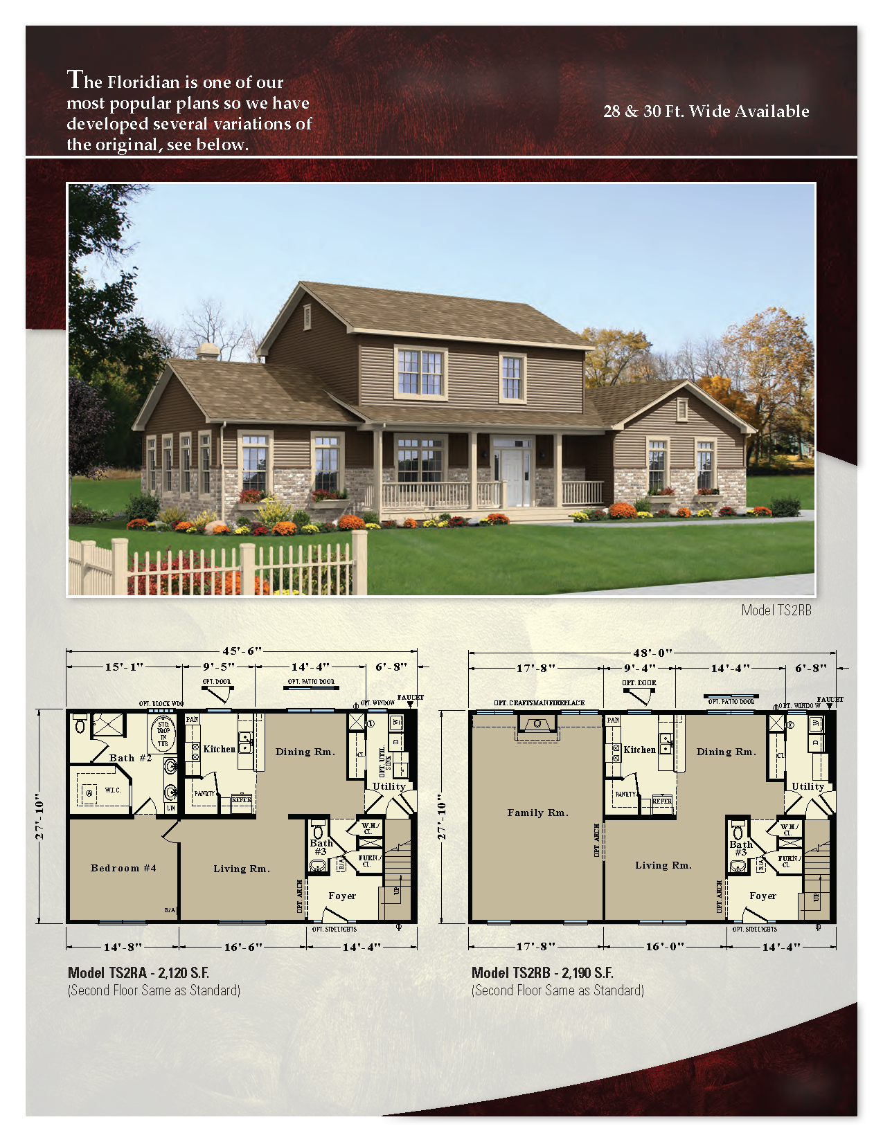 Oasis Homes Floridian 2 Story