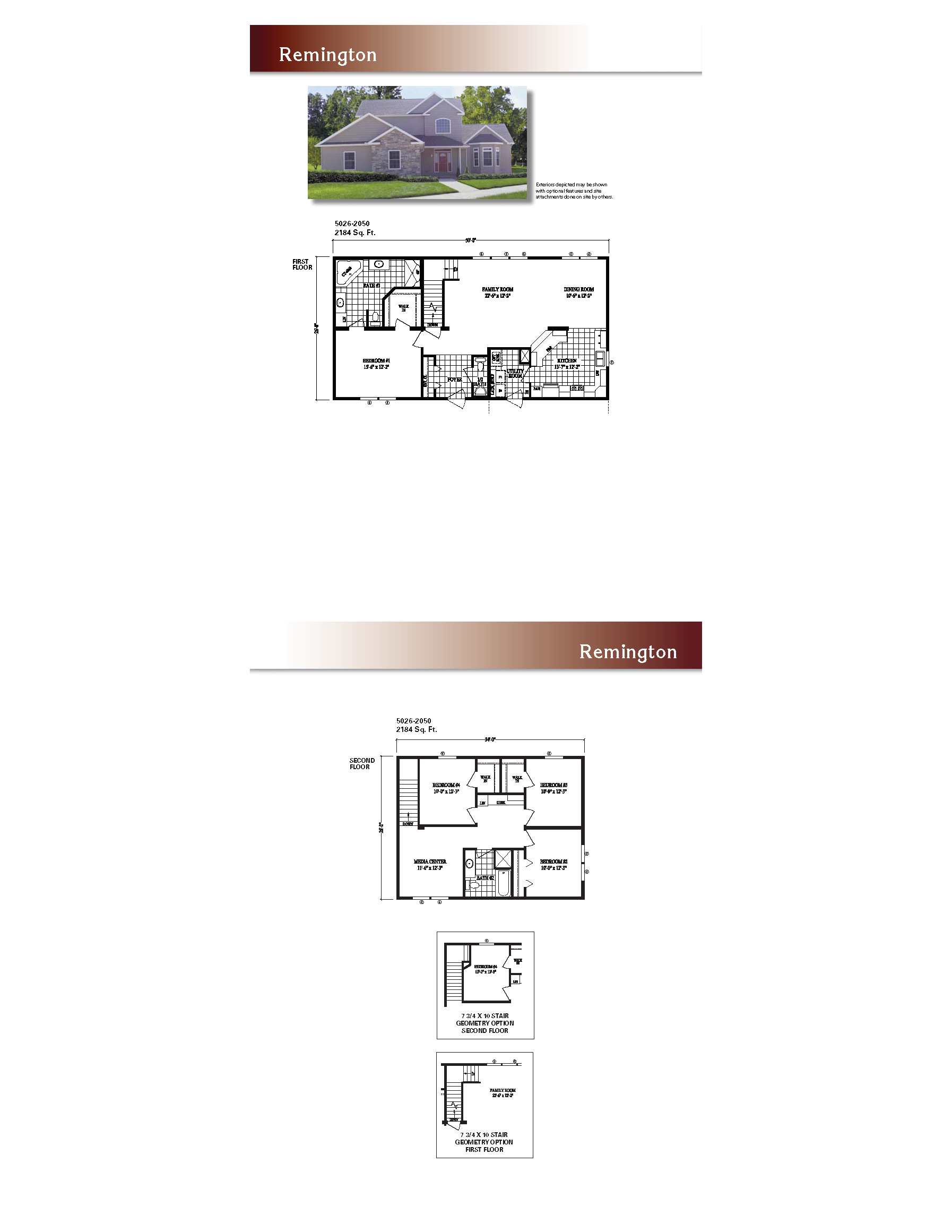 Oasis Homes Remington 2 Story