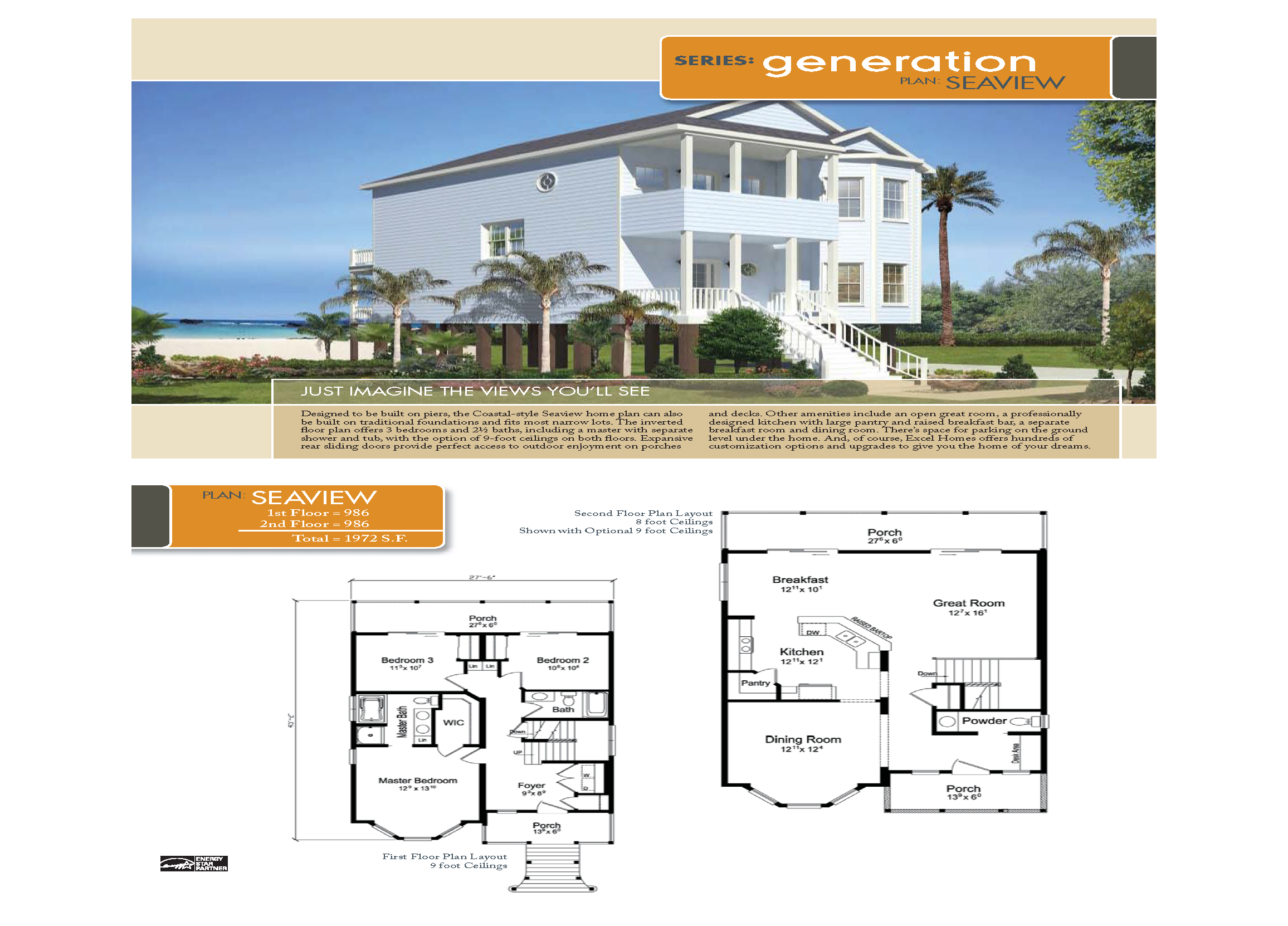 Oasis Homes Seaview 2 Story