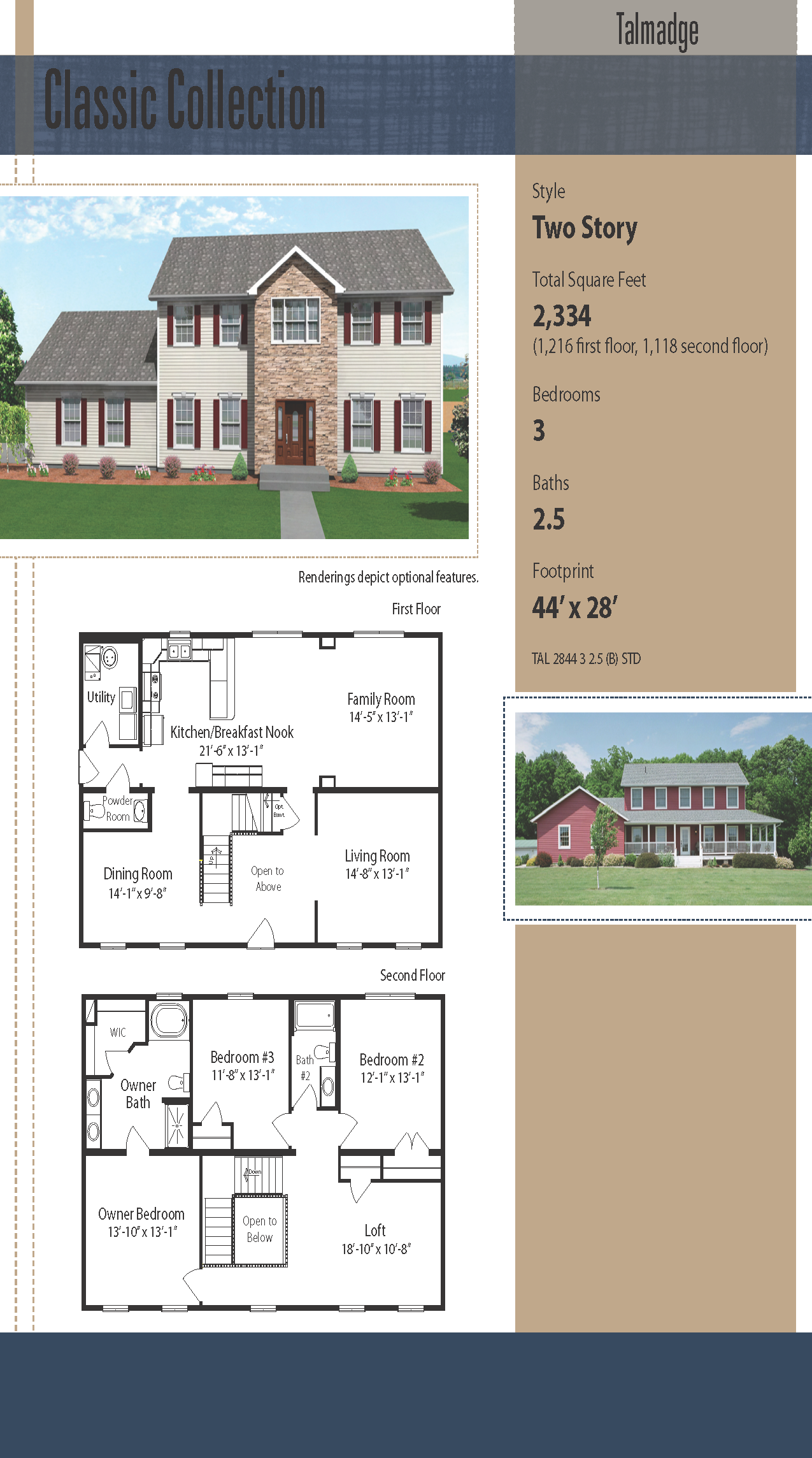 Oasis Homes Talmadge 2 Story