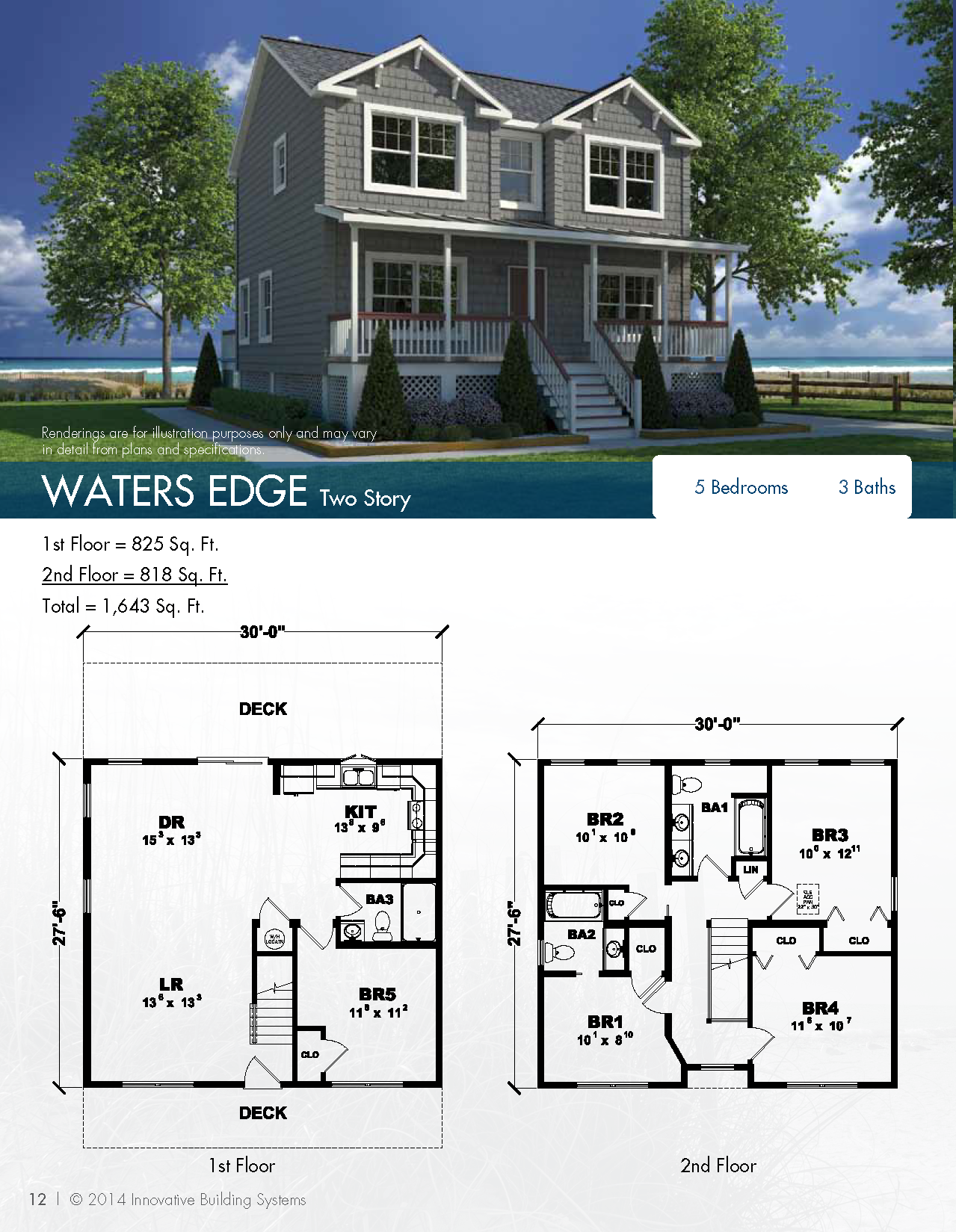 Oasis Homes Waters Edge 2 Story